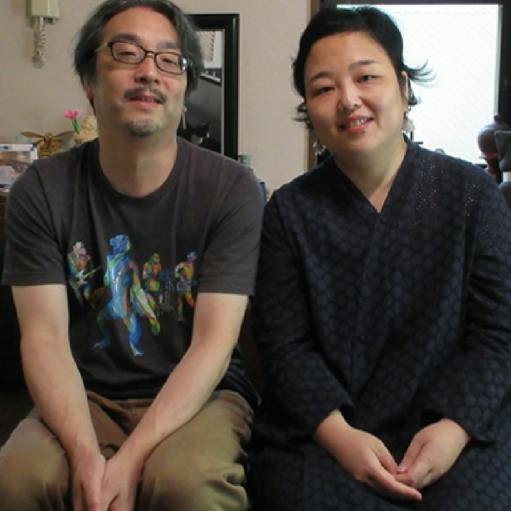 斎藤さん夫婦 竜さん（左）、直巨さん (右)